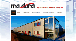 Desktop Screenshot of ma-dona.cz